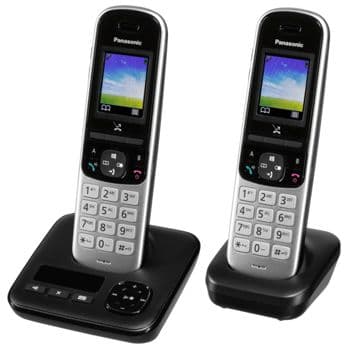 Foto: Panasonic KX-TGH722GS schwarz