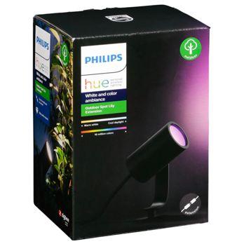 Foto: Philips Hue Lily LED 1flg. Spot Erweiterung schw.
