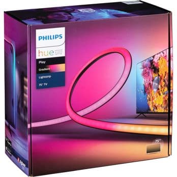 Foto: Philips Hue Play Gradient LED Lightstrip TV 75 Zoll