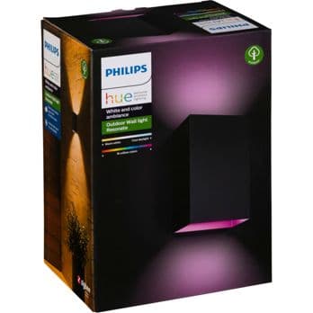 Foto: Philips Hue Resonate white color LED Wandleuchte schwarz