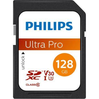 Foto: Philips SDXC Card          128GB Class 10 UHS-I U3 V30 A1