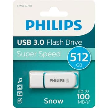 Foto: Philips USB 3.0            512GB Snow Edition Spring Green