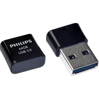 Foto: Philips USB 3.0             64GB Pico Edition Midnight Black