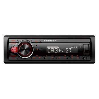 Foto: Pioneer MVH-330DABAN mit DAB Antenne