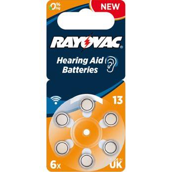 Foto: RAYOVAC Acoustic Special 13 6er Hörgeräte Batterien