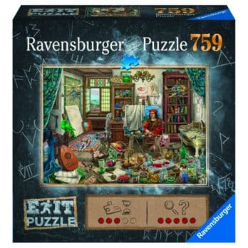 Foto: Ravensburger Exit Puzzle Künstleratelier