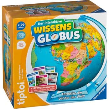 Foto: Ravensburger tiptoi         Der interaktive Wissens-Globus