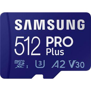 Foto: Samsung microSDXC PRO Plus 512GB mit Adapter MB-MD512KA/EU
