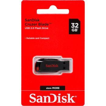 Foto: SanDisk Cruzer Blade        32GB SDCZ50-032G-B35