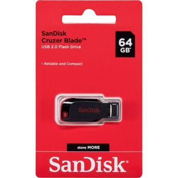 Foto: SanDisk Cruzer Blade        64GB SDCZ50-064G-B35
