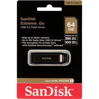 Foto: SanDisk Cruzer Extreme Go   64GB USB 3.2         SDCZ810-064G-G46