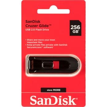 Foto: SanDisk Cruzer Glide       256GB SDCZ60-256G-B35