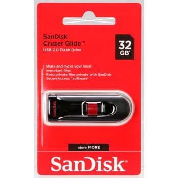 Foto: SanDisk Cruzer Glide        32GB SDCZ60-032G-B35