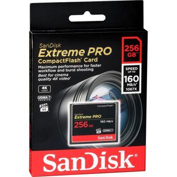 Foto: SanDisk Extreme Pro CF     256GB 160MB/s         SDCFXPS-256G-X46