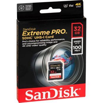 Foto: SanDisk Extreme Pro SDHC    32GB UHS-I C10 U3 V30
