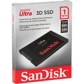 Foto: SanDisk SSD Ultra 3D         1TB R/W 560/530 MBs SDSSDH3-1T00-G26