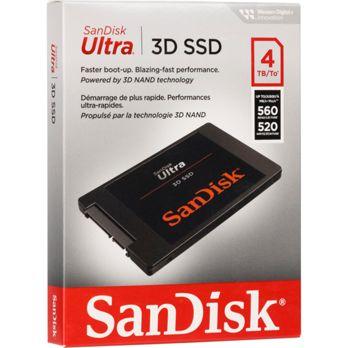Foto: SanDisk SSD Ultra 3D         4TB SDSSDH3-4T00-G26