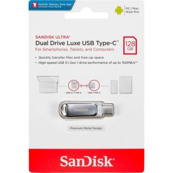 Foto: SanDisk Ultra Dual Drive Luxe 128GB USB Type-C SDDDC4-128G-G46
