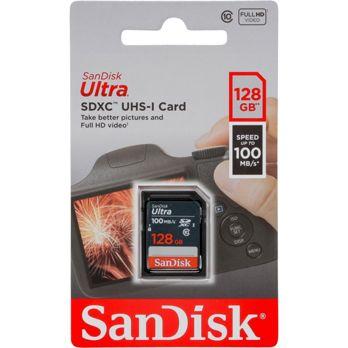 Foto: SanDisk Ultra Lite SDXC    128GB 100MB/s       SDSDUNR-128G-GN3IN