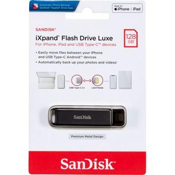 Foto: SanDisk iXpand Flash Drive Luxe 128GB TypC/Li.SDIX70N-128G-GN6NE