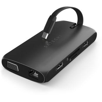 Foto: Satechi USB-C On-the-Go Multiport Adapter Black