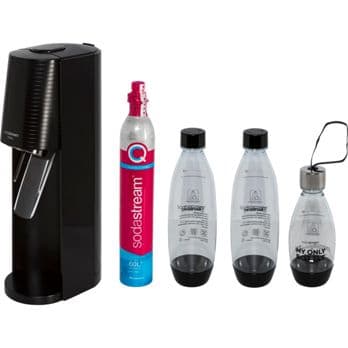 Foto: SodaStream Terra black Vorteilspack mit 3 Flaschen