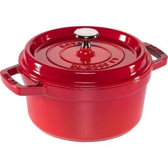 Foto: Staub La Cocotte 20cm rund, rot, Gusseisen