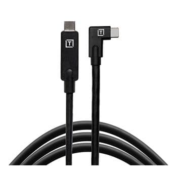 Foto: Tether Tools TetherPro USB-C auf USB-C rechter Winkel schwarz