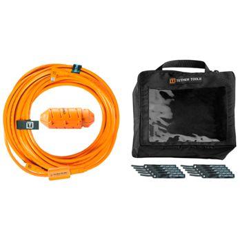 Foto: Tether Tools USB-C zu C-Kabel- system 9,40m right orange