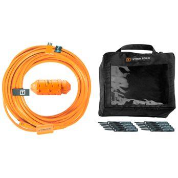 Foto: Tether Tools USB-C zu Micro-B- Kabel-System 9,40m right orange