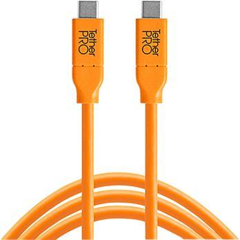 Foto: Tether Tools USB-C zu USB-C 4,60m orange
