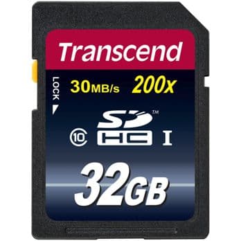 Foto: Transcend SDHC              32GB Class 10