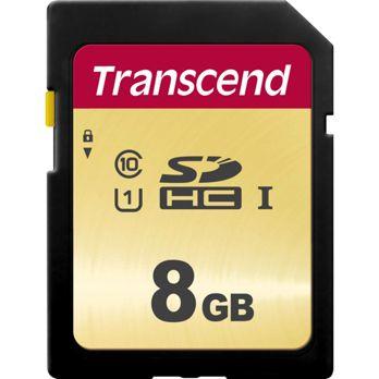 Foto: Transcend SDHC 500S          8GB Class 10 UHS-I U1