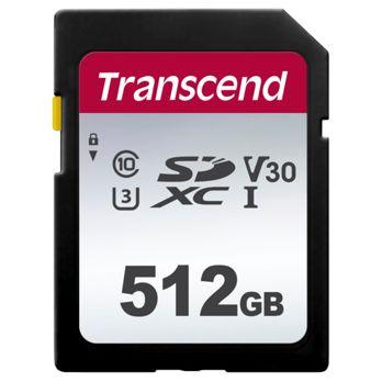 Foto: Transcend SDXC 300S        512GB Class 10 UHS-I U3 V30