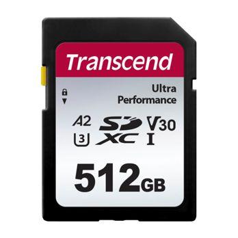 Foto: Transcend SDXC 340S        512GB Class 10 UHS-I U3 A2 V30