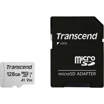 Foto: Transcend microSDXC 300S-A 128GB Class 10 UHS-I U3 V30 A1