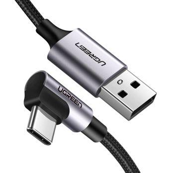Foto: UGREEN Angled USB-C To USB-A Data Cable Black 1M