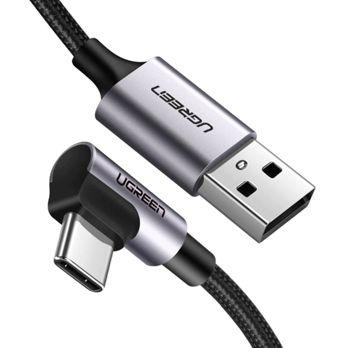 Foto: UGREEN Angled USB-C To USB-A Data Cable Black 2M