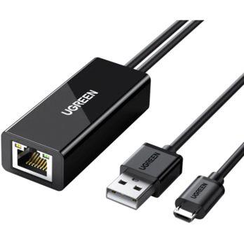 Foto: UGREEN Ethernet Adapter für TV / Chromecast Micro-USB auf RJ45