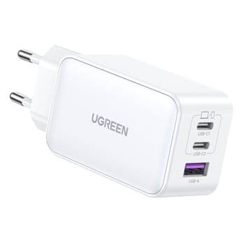 Foto: UGREEN Nexode USB-A+2*USB-C 65W GaN Tech Fast Charger White