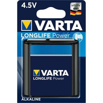 Foto: 10x1 Varta Longlife Power 3 LR 12 4,5V-Block    VPE Innenkarton