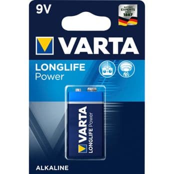 Foto: 10x1 Varta Longlife Power 9V-Block 6 LR 61 VPE Innenkarton