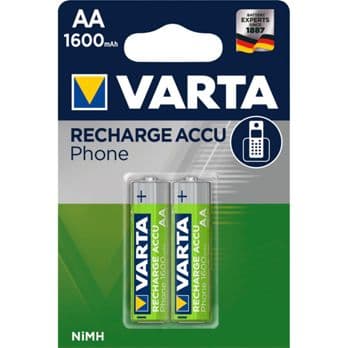 Foto: 10x2 Varta Akku Professional AA Mignon NiMh 1600 mAh VPE Innenk.