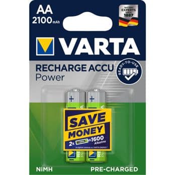 Foto: 10x2 Varta Rechargeable Accu NiMh 2100 mAh Mignon VPE Innenk.