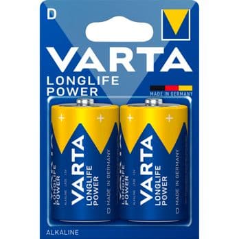 Foto: 1x2 Varta Longlife Power Mono D LR 20