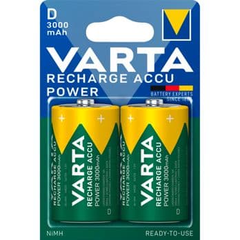 Foto: 1x2 Varta Rechargeable Akku D Ready2Use NiMH Mono 3000 mAh