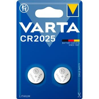 Foto: 1x2 Varta electronic CR 2025