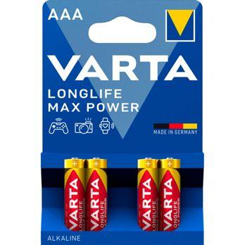 Foto: 1x4 Varta Longlife Max Power Micro AAA LR 03