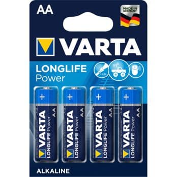 Foto: 20x4 Varta Longlife Power Mignon AA LR 6          VPE Innenkarton