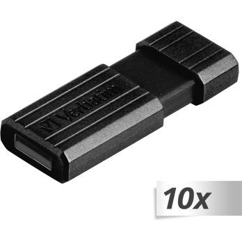 Foto: 10x1 Verbatim Store n Go    16GB Pinstripe USB 2.0 black    49063
